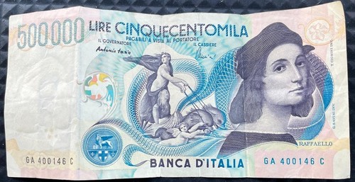 Lire 500 000 - lire, 500.000