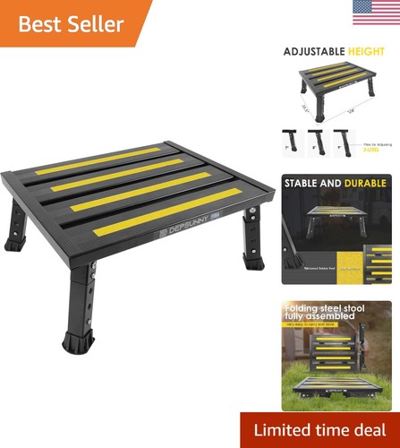 Adjustable height aluminum - aluminum, rv