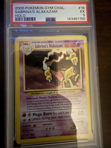 Pokémon tcg alakazam holo - alakazam,