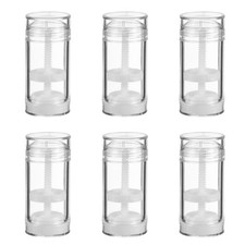  6 Pcs Bottiglie Vuote