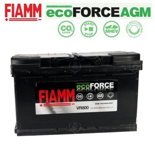 Batteria fiamm agm 80ah - batteria, 800