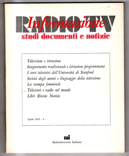 Radio informazione 4 - tv,