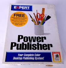 Vintage Expert Power Publisher per floppy disk Windows 3.5
