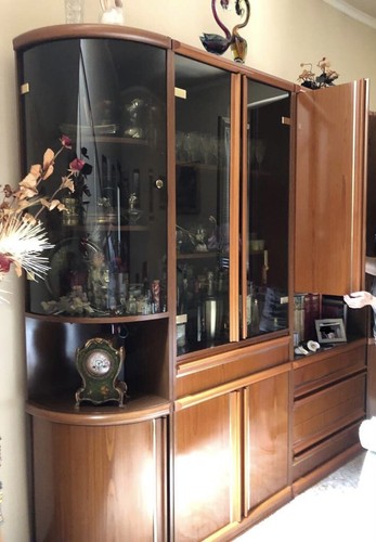 Credenza con vetrina armadio - con,