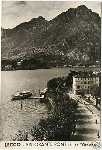Lecco ristorante pontile da - -,