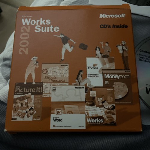 Microsoft works suite 2002 - microsoft,