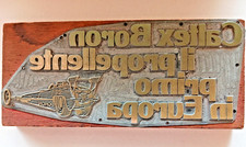 MATRICE TIPOGRAFICA PER
