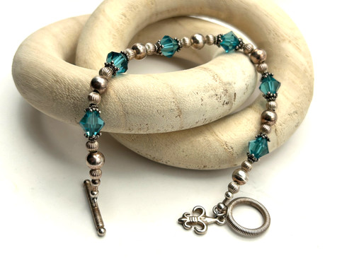 Bracciale charm con cristalli - charm,