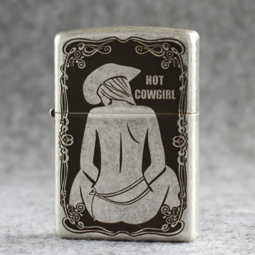 Accendino zippo 121fb argento - accendino,