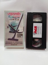 VHS dimostrativa VAPORETTO LECOASPIRA POLTI Istruzioni per l'uso 