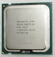 Processore CPU Intel Core 2 Duo E8400 3,0 GHz dual-core 6 MB di cache LGA775 usato