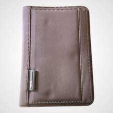 Agenda / Organizer NAVA Design Formato Personal In Nylon Marrone Chiusura A Zip