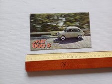 Fiat 600 D depliant originale italiano anni 60