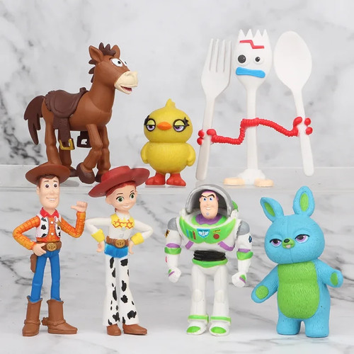 Set personaggi toy story 5 - 7,