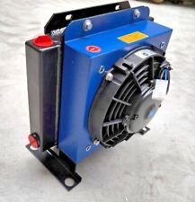Radiatore olio idraulico radiatore olio ventola radiatore aria da 40L a 220L/m incl. termostato