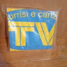 MATERASSINO GONFIABILE TV SORRISI E CANZONI GADGET PUBBLICITARIO ALLEGATO NUOVO