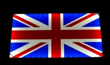 Insegna Interna LED 24V Con Bandiera Del Regno Unito 310Mm Per Camion