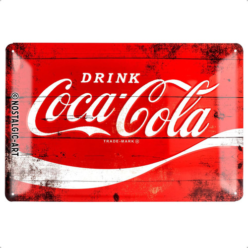 Targa vintage coca - targa, coca-cola