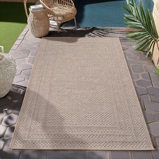 Tappeto da esterno beige