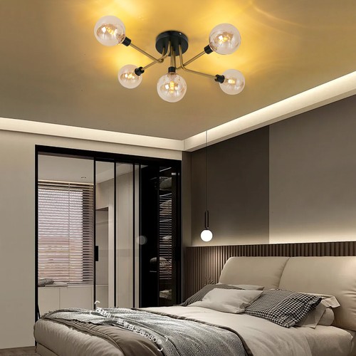 Lampadario sfera vetro - lampadario,
