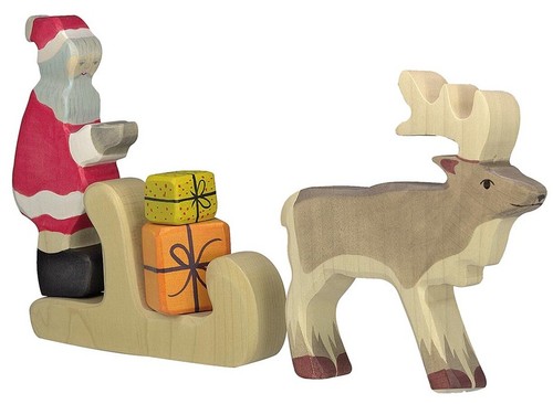 Holztiger babbo natale con - holztiger,
