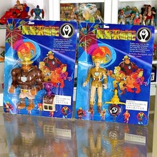 Grunt / Tracy + Jack Ghostbusters Filmation Bootleg Vintage KO Moc