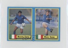 1989 Vallardi Giochi Preziosi Top Micro Cards Massimo Crippa Marco Simone #MCMS