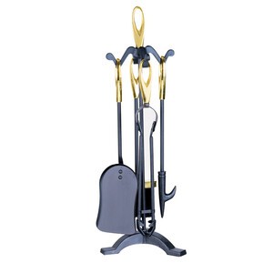 Set attrezzi camino stand - set,