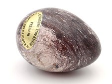 UOVO ORNAMENTALE PIETRA MINERARIA MADE IN ITALY