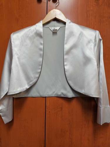 Giacca bolero cropped raso - giacca,