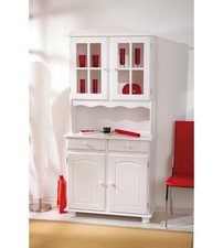 VETRINA CON 2 ANTE IN PINO