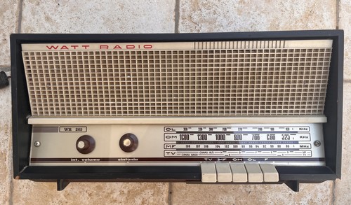Radio epoca watt - watt, wr