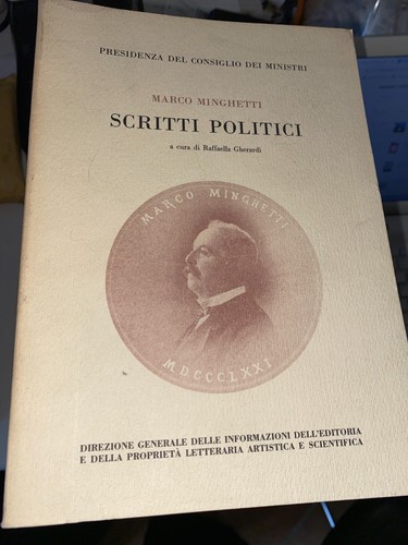 Minghetti scritti politici - minghetti,