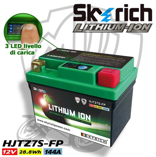 Batteria litio skyrich - litio,