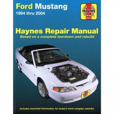 Ford Mustang 1994-2004 USA US Canada America Import manuale di riparazione Haynes