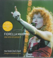 FIORELLA MANNOIA=DVD-2 CD +LIBRO=DUE ANNI DI CONCERTI 2003/04-SONY MUSIC-2004