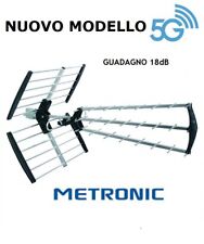 ANTENNA LOGARITMICA UHF AD ALTO GUADAGNO 18DB - FILTRO LTE 5G 39EL - 414035