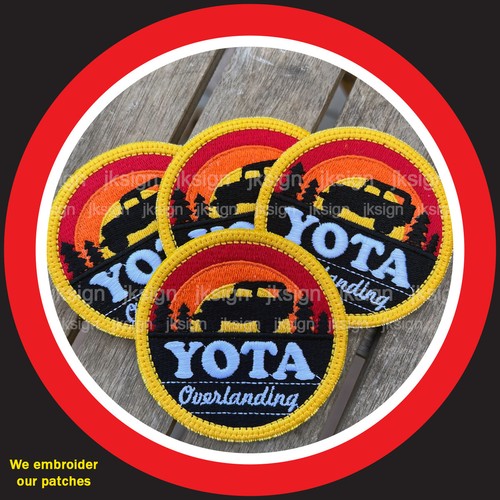 Toppa ricamata yota - toppa,