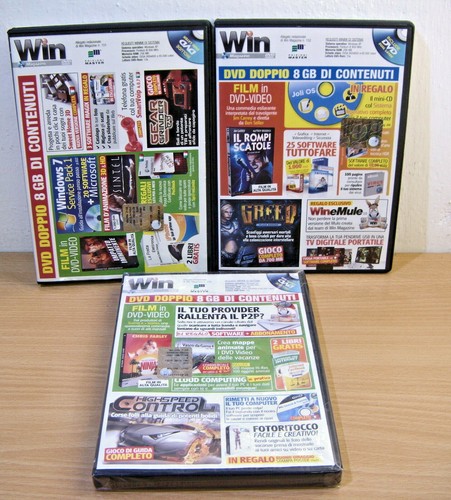 Win magazine dvd dual layer - magazine,