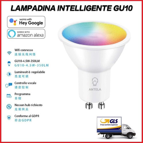 Lampadina led gu10 - led, rgb
