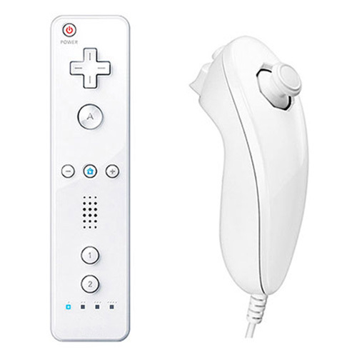 Telecomando bianco wiimote - telecomando,