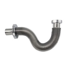 SIFONE SCARICO IN ACCIAIO