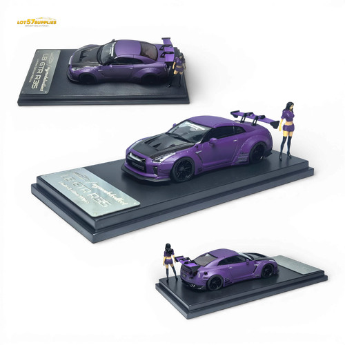 Nissan gtr viola opaco - mc, 1.5v