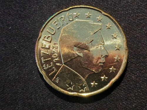 Lussemburgo centesimi 2022 - lussemburgo, 20
