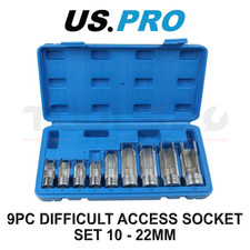 US PRO Tools 9pz Set di prese