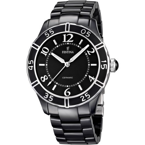 Watch festina ceramic black - watch,