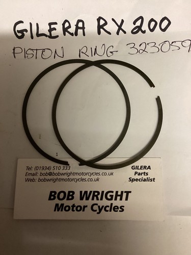 Anelli pistone moto gilera - anelli,