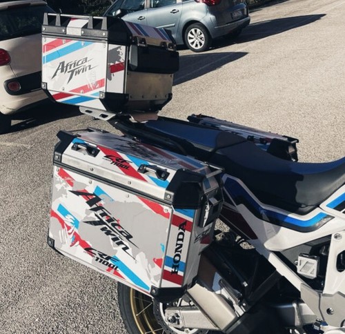Kit adesivi valigie honda - adesivi,