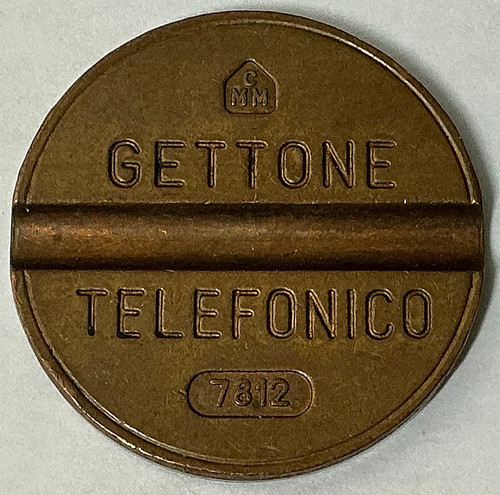 1978 gettone telefonico - gettone, telefonico,"