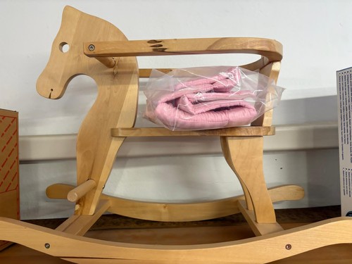 Cavallo dondolo legno - cavallo, a